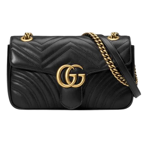 GUCCI GG Marmont Flap Shoulder Bag