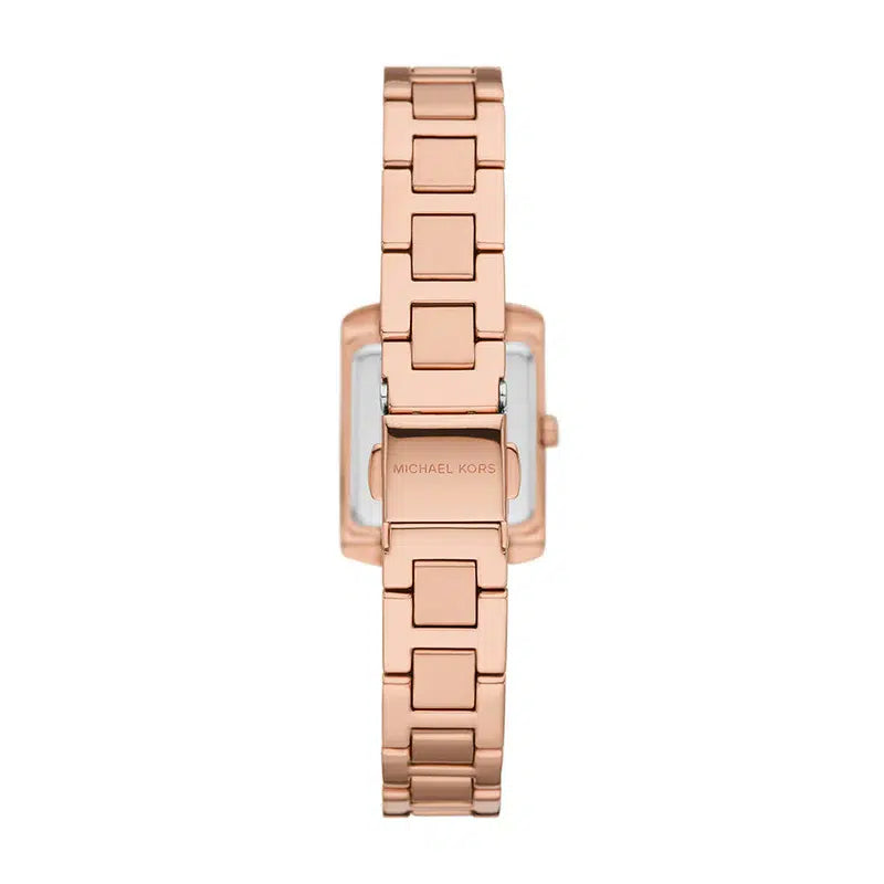 Michael Kors Mini Emery Pavé Rose Gold‑Tone Watch MK7512