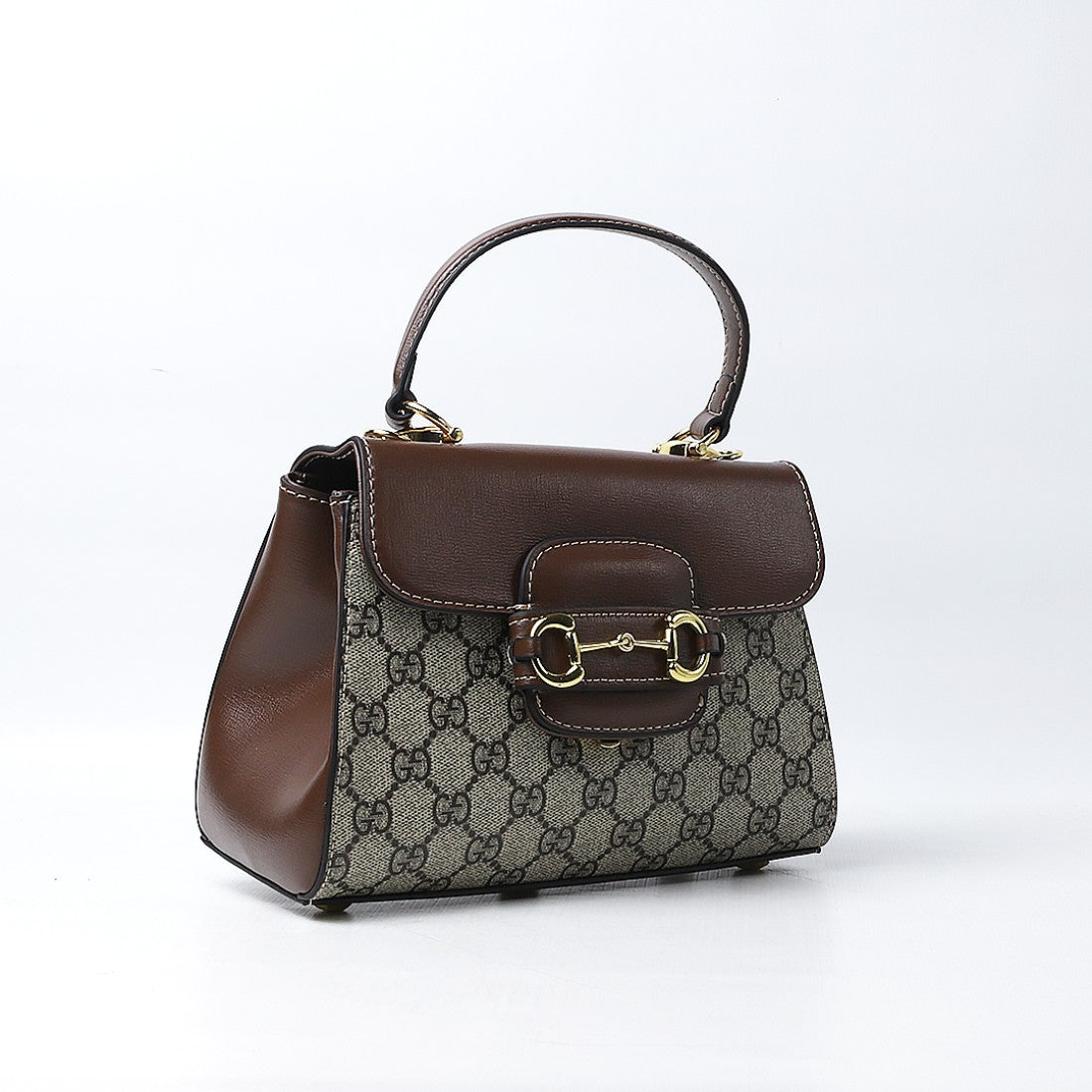 Gucci Beige ‘Horsebit 1955 Mini’ Shoulder Bag