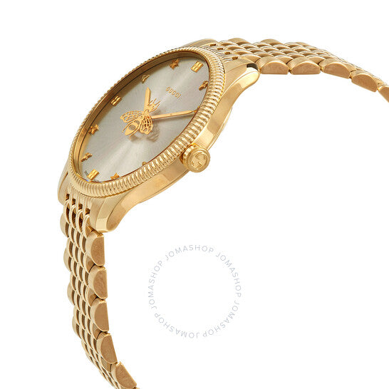 GUCCI | G-Timeless Quartz Silver | 36MM | Dial Ladies Watch |YA1264155