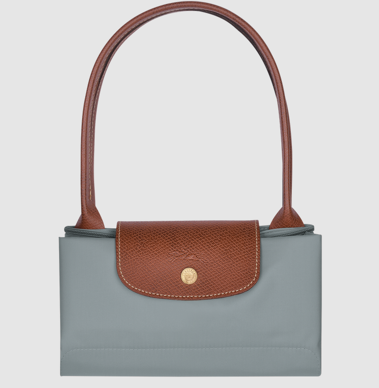 Long Champ Le Pliage Original Large Tote bag Steel Color