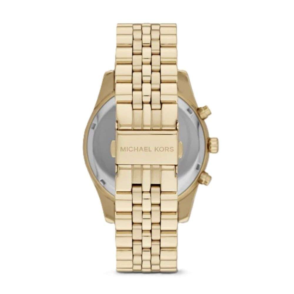 Michael Kors Men’s Quartz Stainless Steel Black Dial 45mm Watch MK8286