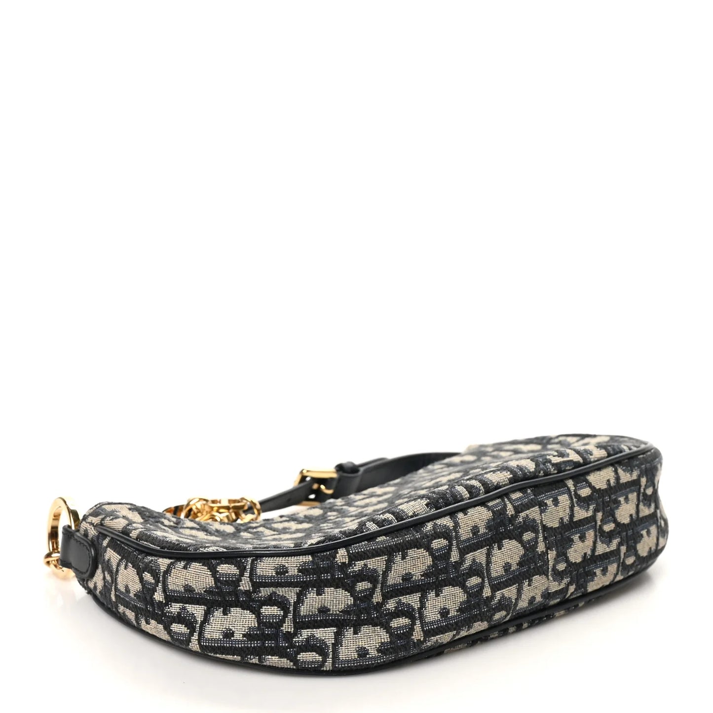 Christian Dior Oblique CD Lounge Bag Blue