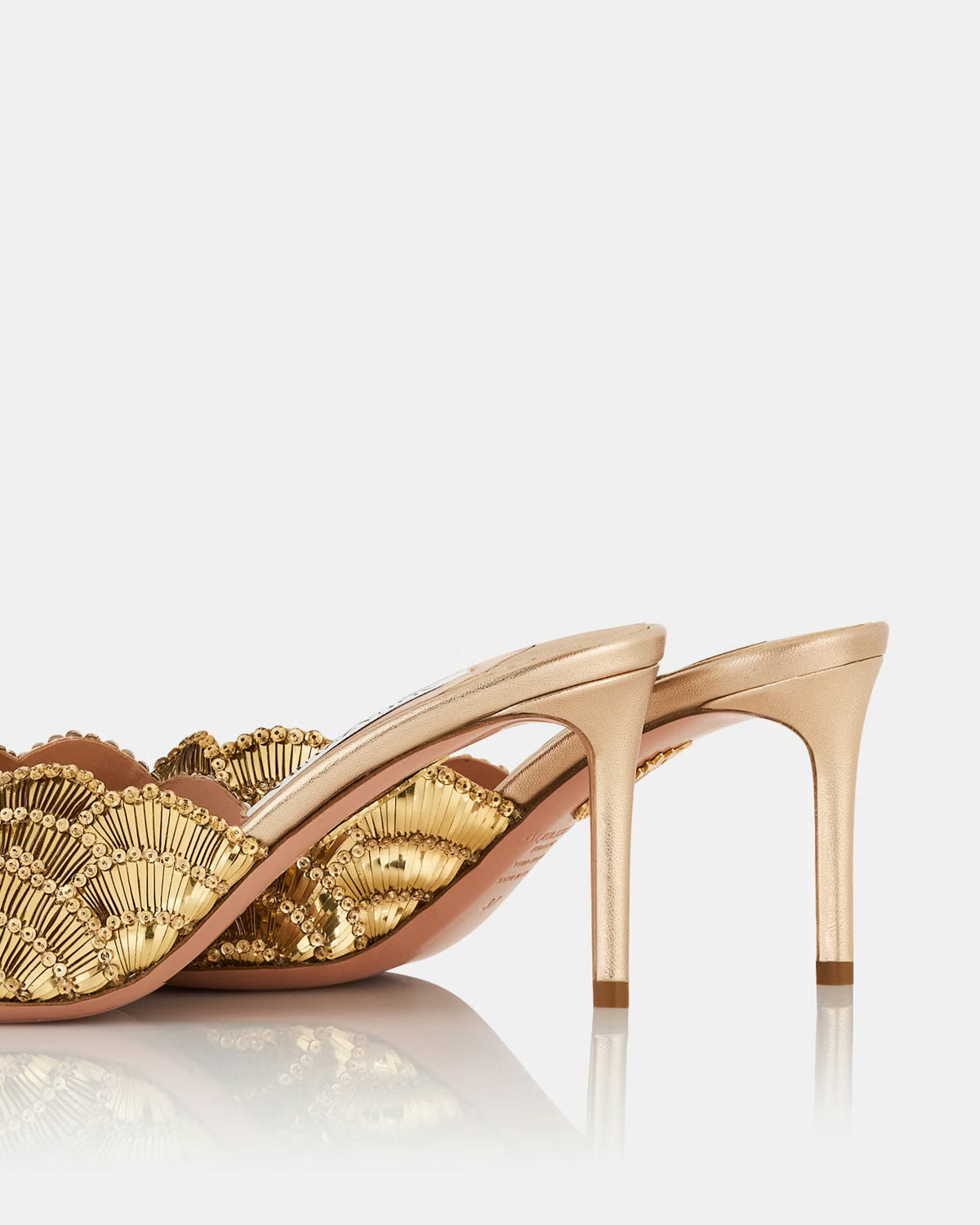 Aquazzura Ce Soir Mule 75mm Heels