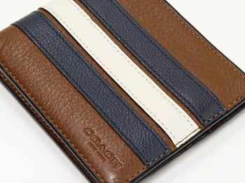 3-In-1 Wallet In Signature Canvas With Varsity Stripe