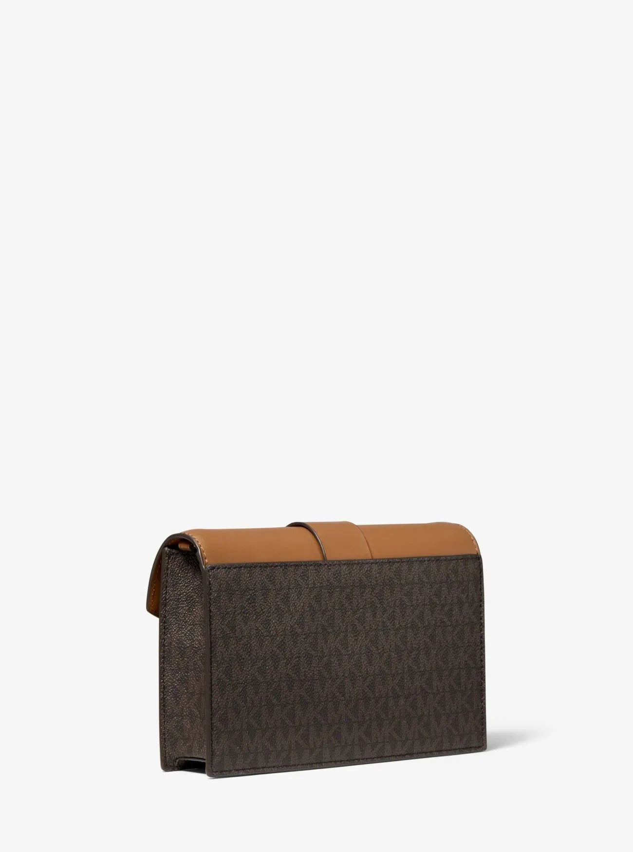 Michael Kors Medium Logo and Leather Convertible Crossbody Bag