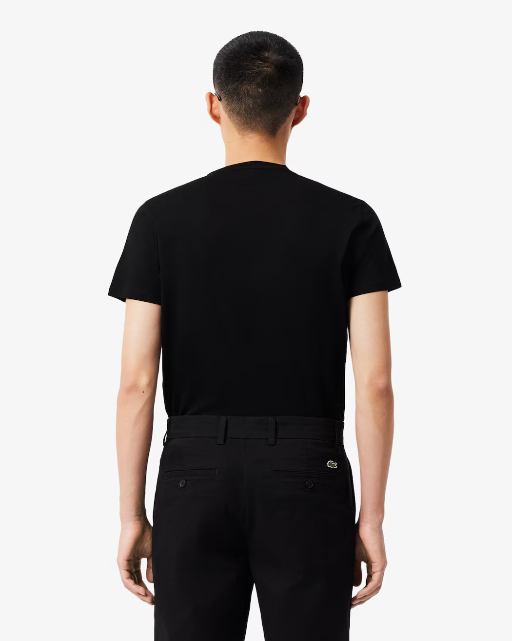 Lacoste Pima Cotton T-shirt in Black