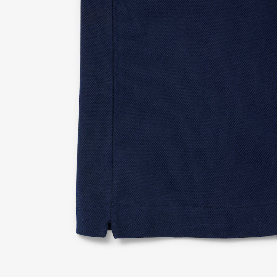 Lacoste Classic Fit Pocket Accent L.12.12 Polo Shirt in Navy Blue
