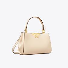 Tory Burch Eleanor Satchel  WHITE |  Small
