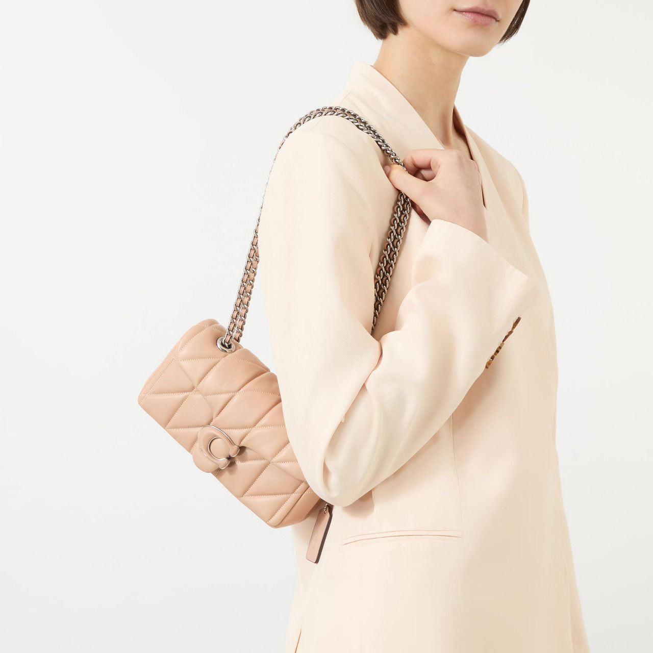 COACH Quilted Tabbby 20