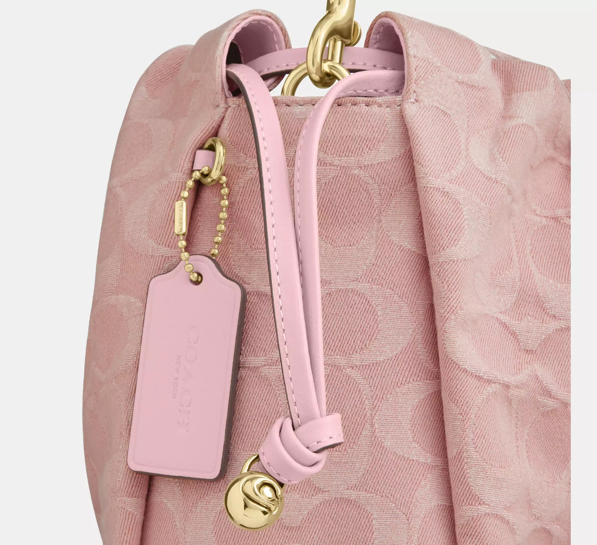 Coach Faye Drawstring Bag - Signature Denim