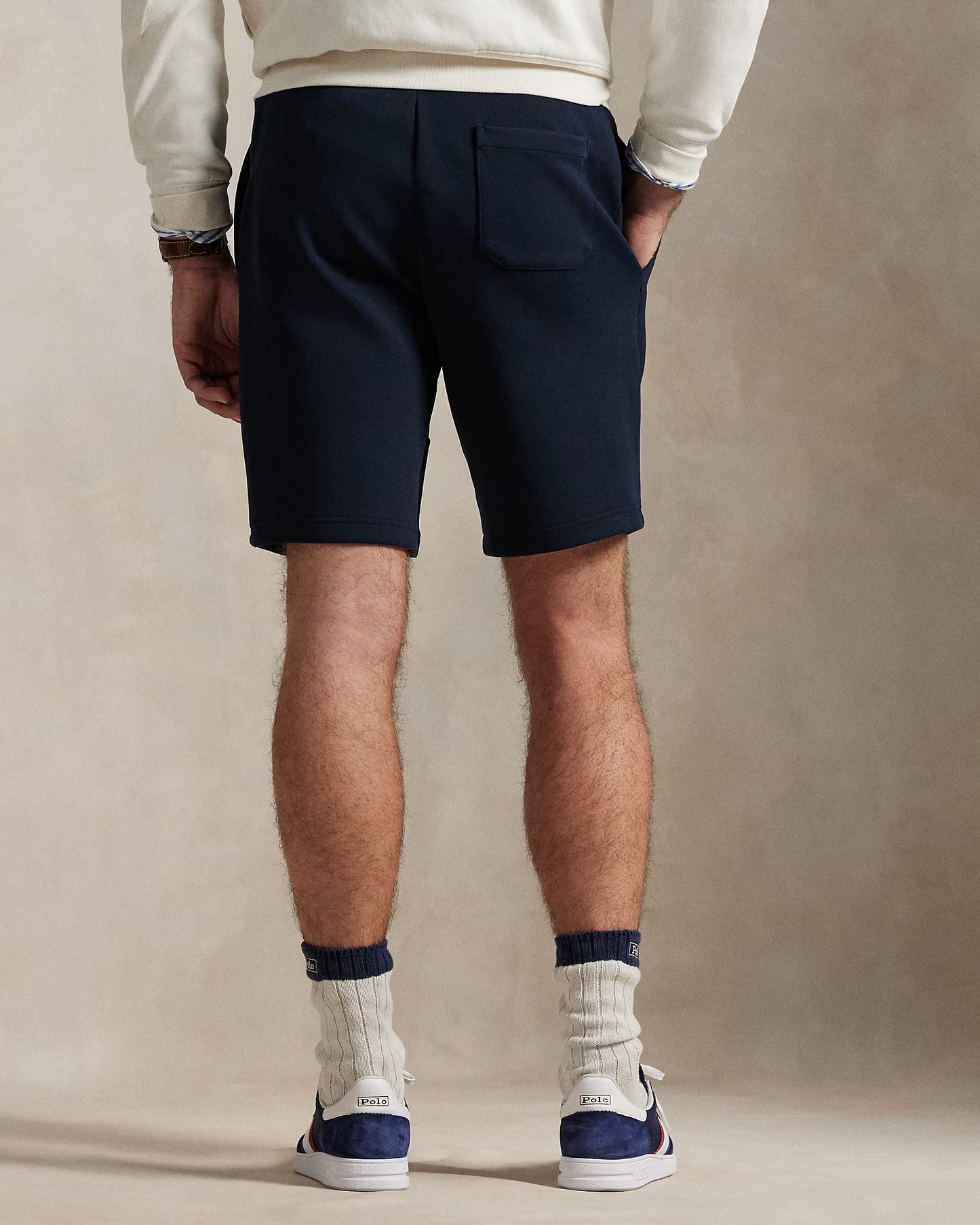 Polo Ralph lauren 23 cm Double-Knit Short in Navy Blue