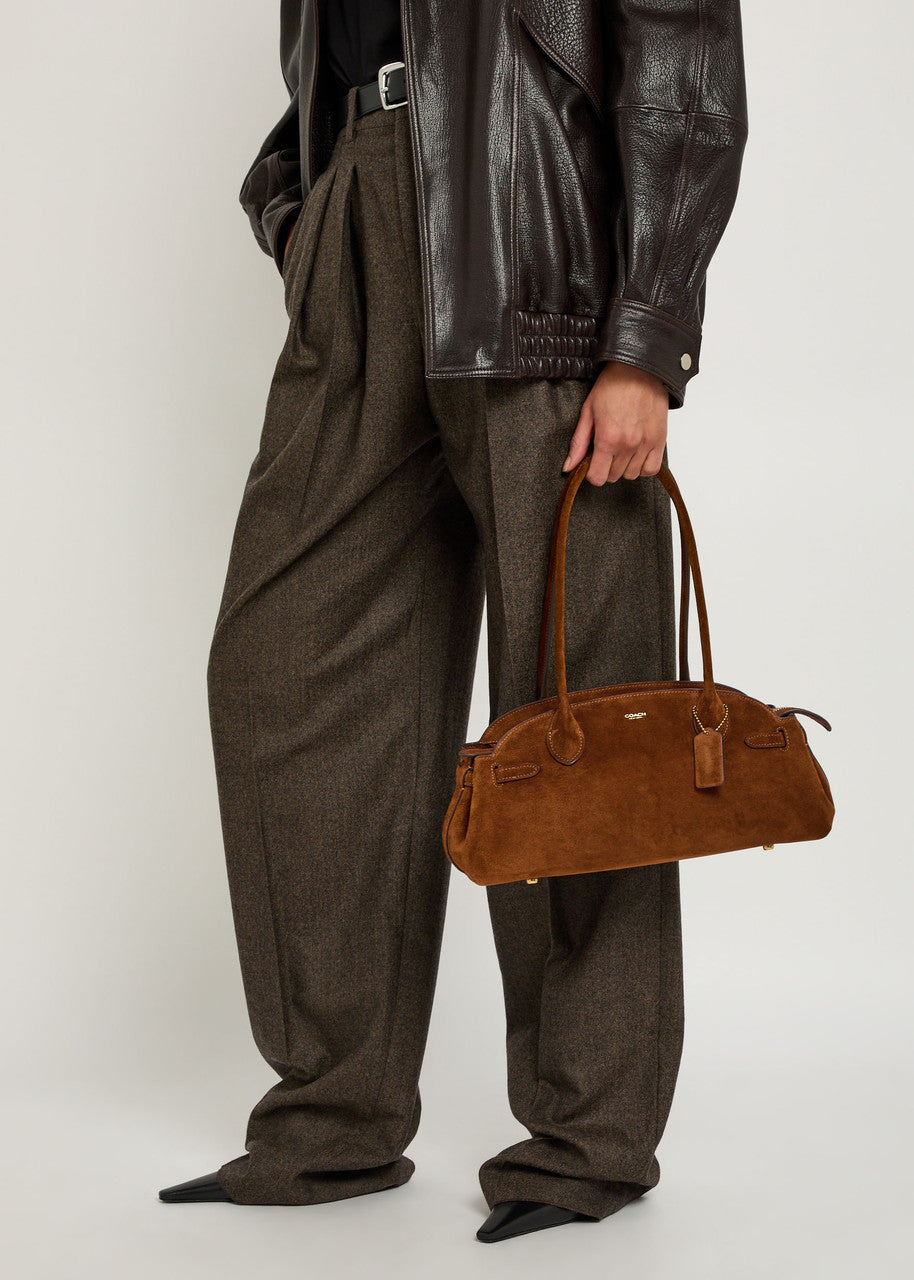 Coach Empire suede shoulder bag