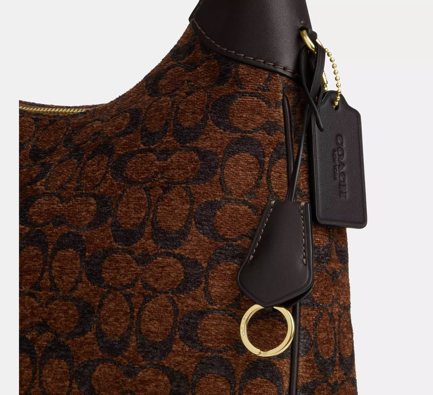 Coach Ella Shoulder Bag In Signature Chenille