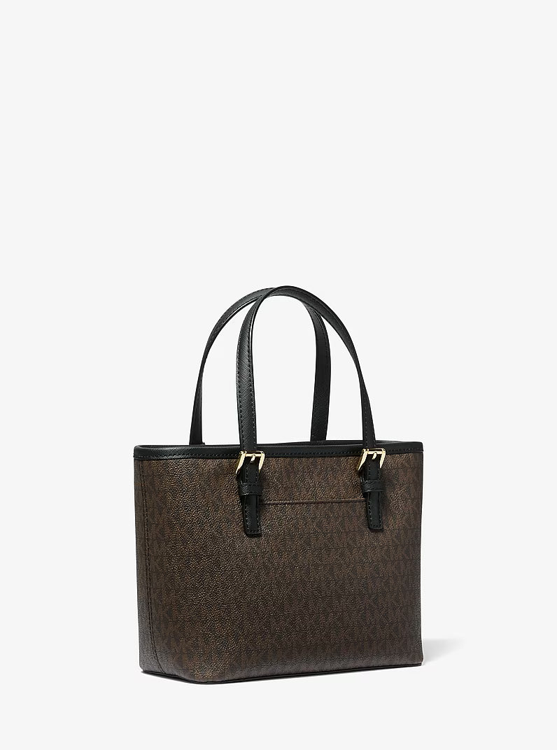 Michael Kors Jet Set Travel Extra-Small Logo Top-Zip Tote Bag