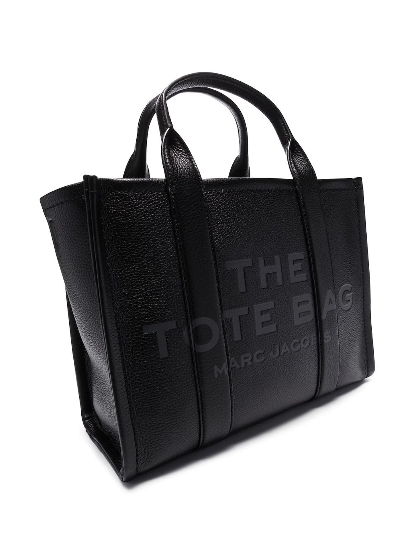 Marc Jacob medium leather tote bag in Black