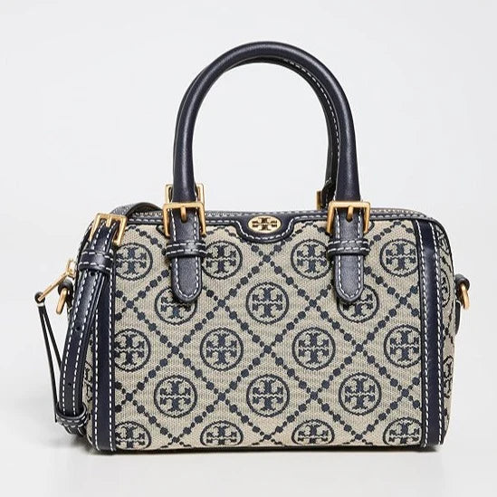 TORY BURCH | PETITE T MONOGRAM jacquard barrel bag
