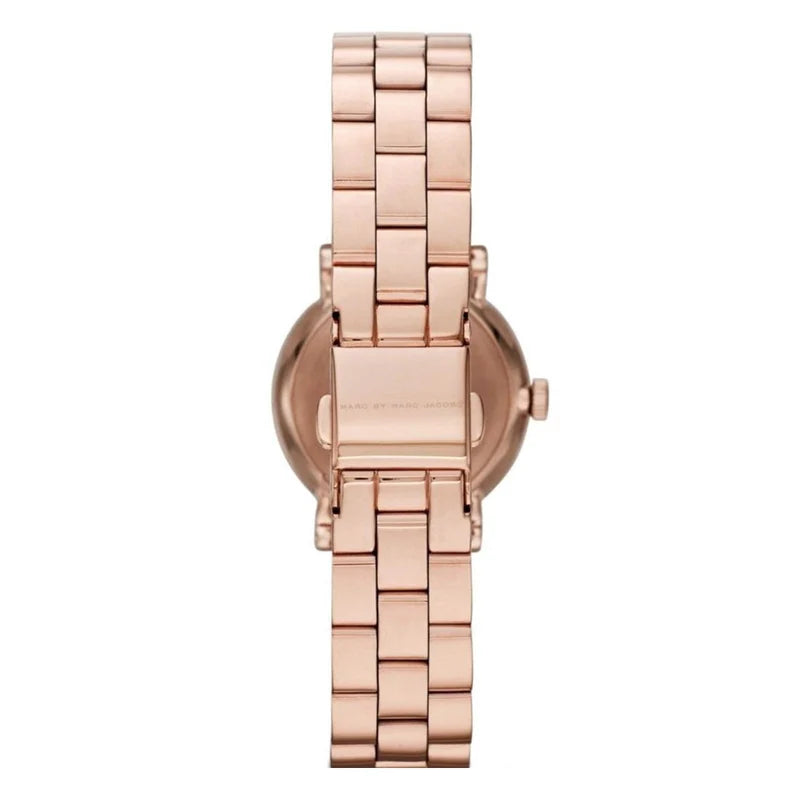 Marc Jacobs Ladies Baker Mini Rose Gold Watch MBM3332