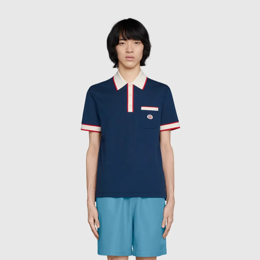 Gucci Cotton Piquet Polo Shirt