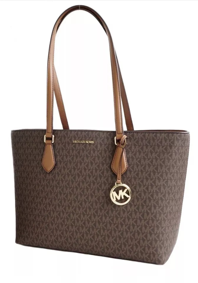 Michael Kors Handbag Sheila Large Mf Tote Bag Signature Brown