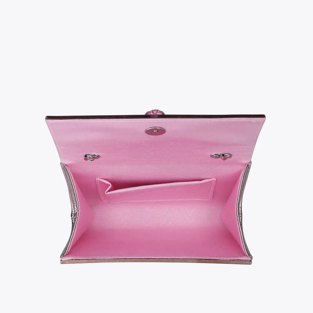 Kurt Geiger drench party eagle clutch bag