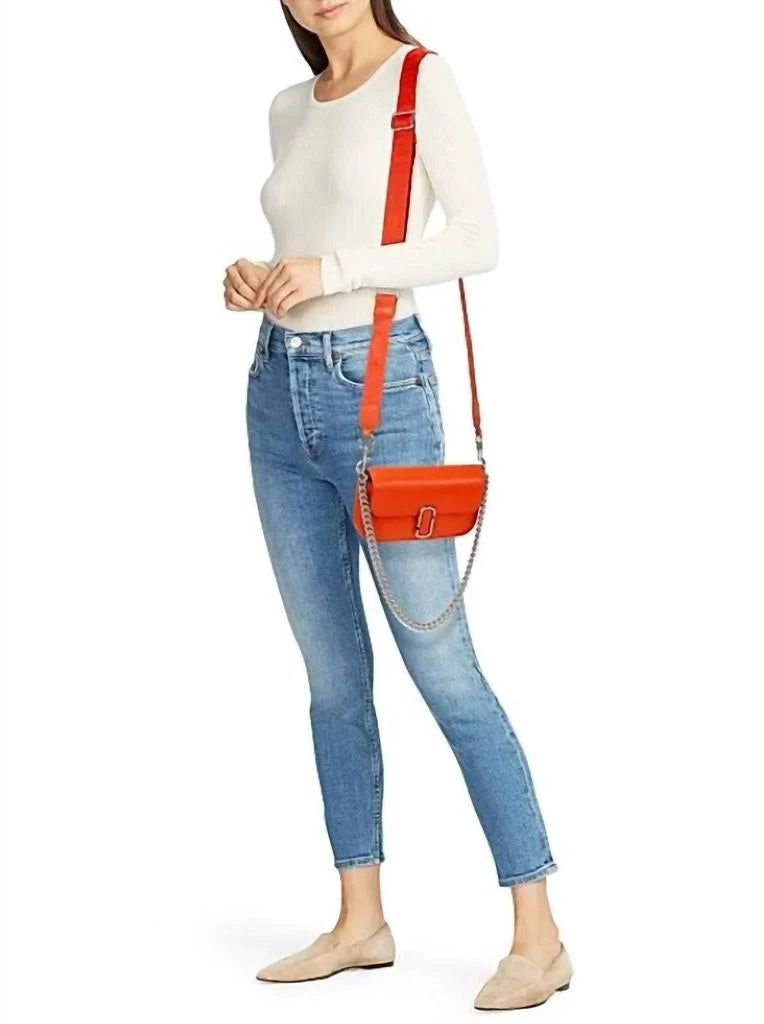 Marc Jacobs Women's J Marc Mini Shoulder Bag In Orange