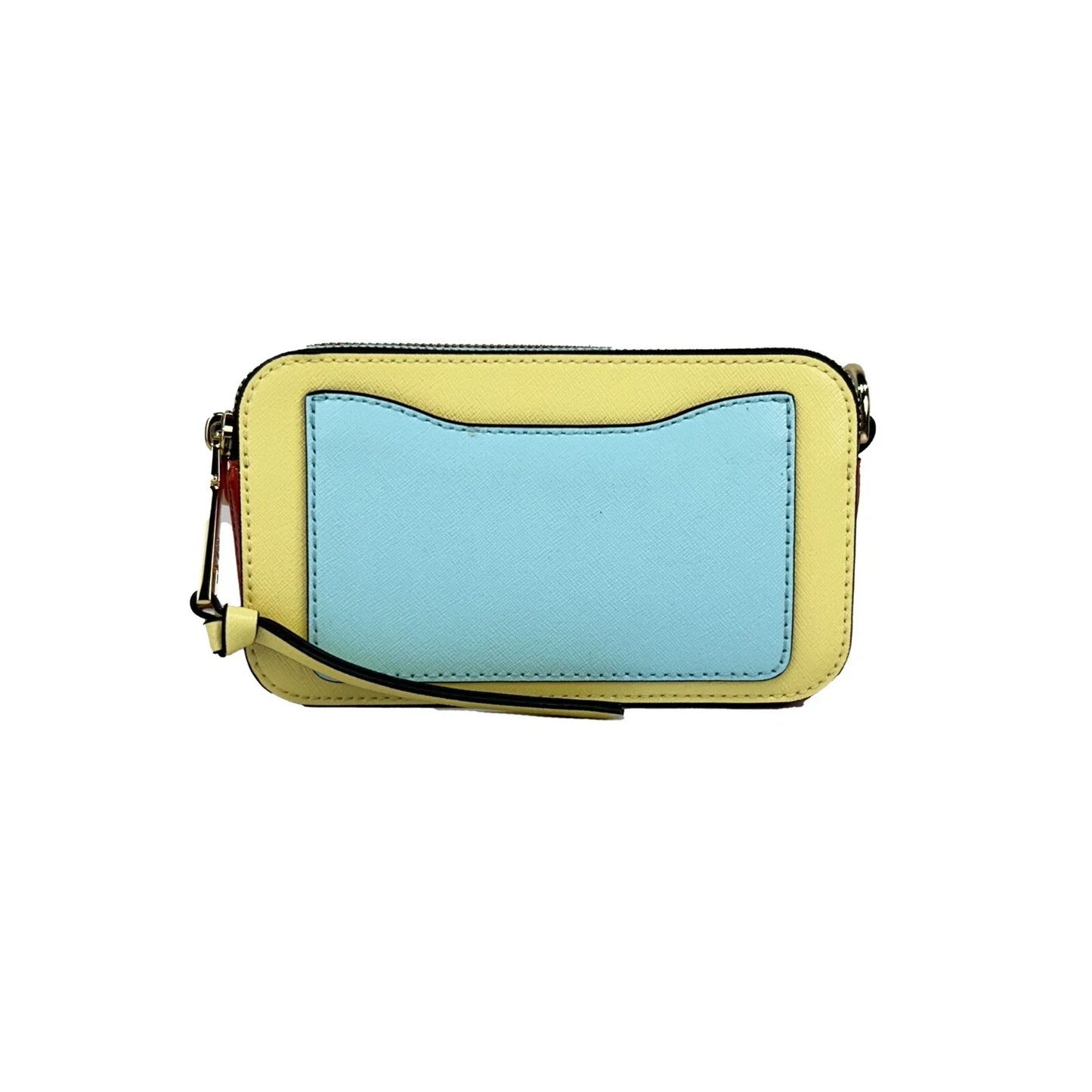Marc Jacobs The Snapshot Crossbody Bag (Pastel Yellow Multi)