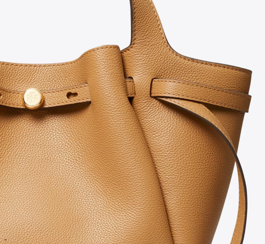 Tory Burch SMALL ROMY TOTE in Tiramisu