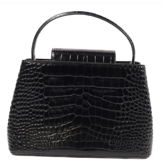 Tory Burch Shoulder Bag with Gold Buckle Handle and Shoulder Bag