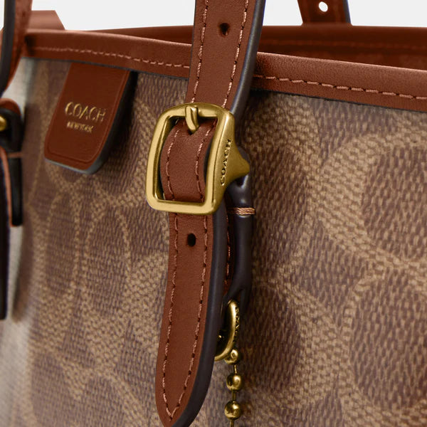 COACH TAXI Small TOTE BAG IN SIGNATURE CANVAS