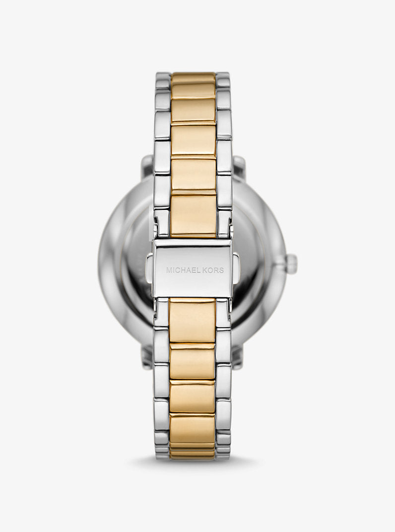 Michael Kors Pyper Pavé Two-Tone Logo Watch MK4595