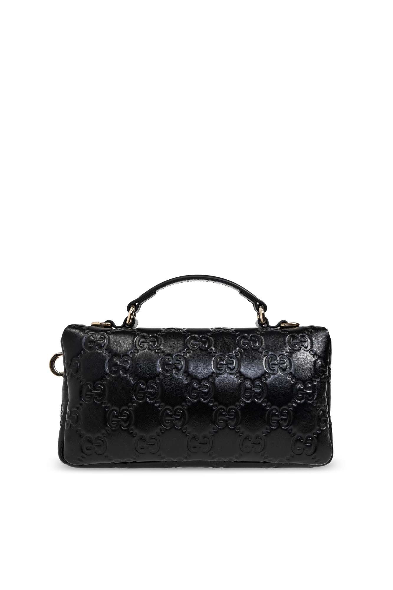 Gucci BLACK Handbag GG Milano Mini