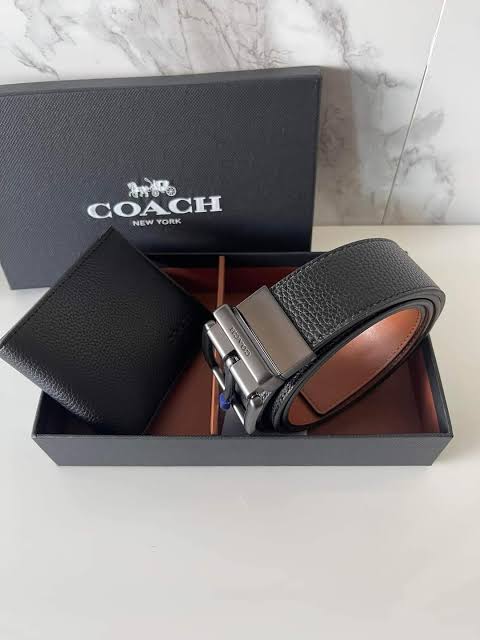 COACH MENS WALLET WITH BELT Black – Bags&More