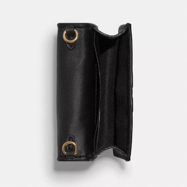 COACH Mini Wallet On A Chain In Signature Leather