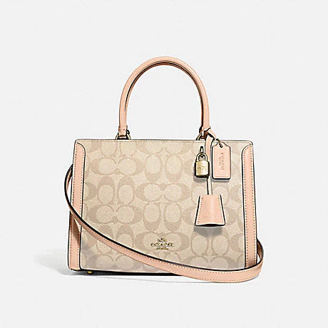 Coach Zoe Carryall in Signature Canvas