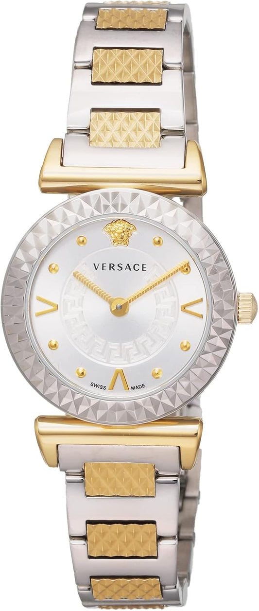 Ladies Mini Vanity Watch (VEAA01520) | 27mm | Stainless Steel | White round dial |