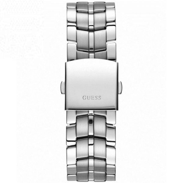 Guess Men’s Quartz Silver Stainless Steel Blue Dial 44mm Watch W0969G1