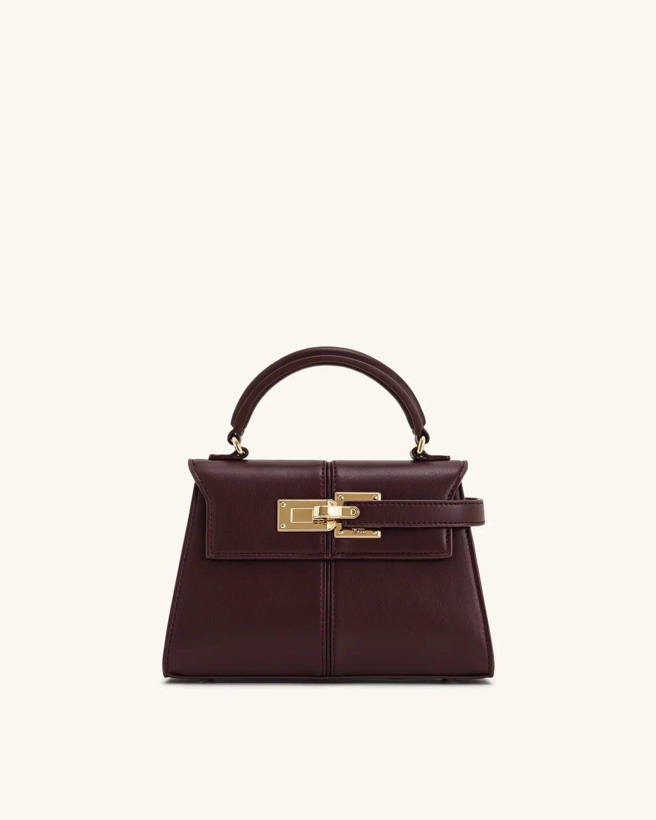 JW PEI Elise Top Handle Bag - Deep Burgundy