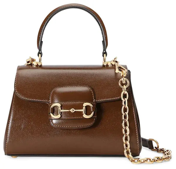 Gucci 1955 Horsebit top handle bag in leather