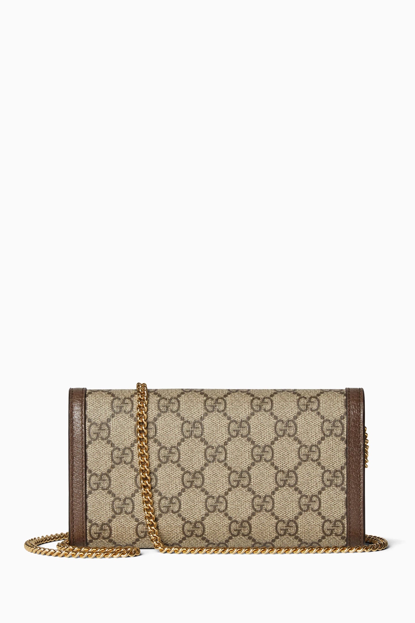 GUCCI Ophidia Chain Wallet in Supreme Canvas