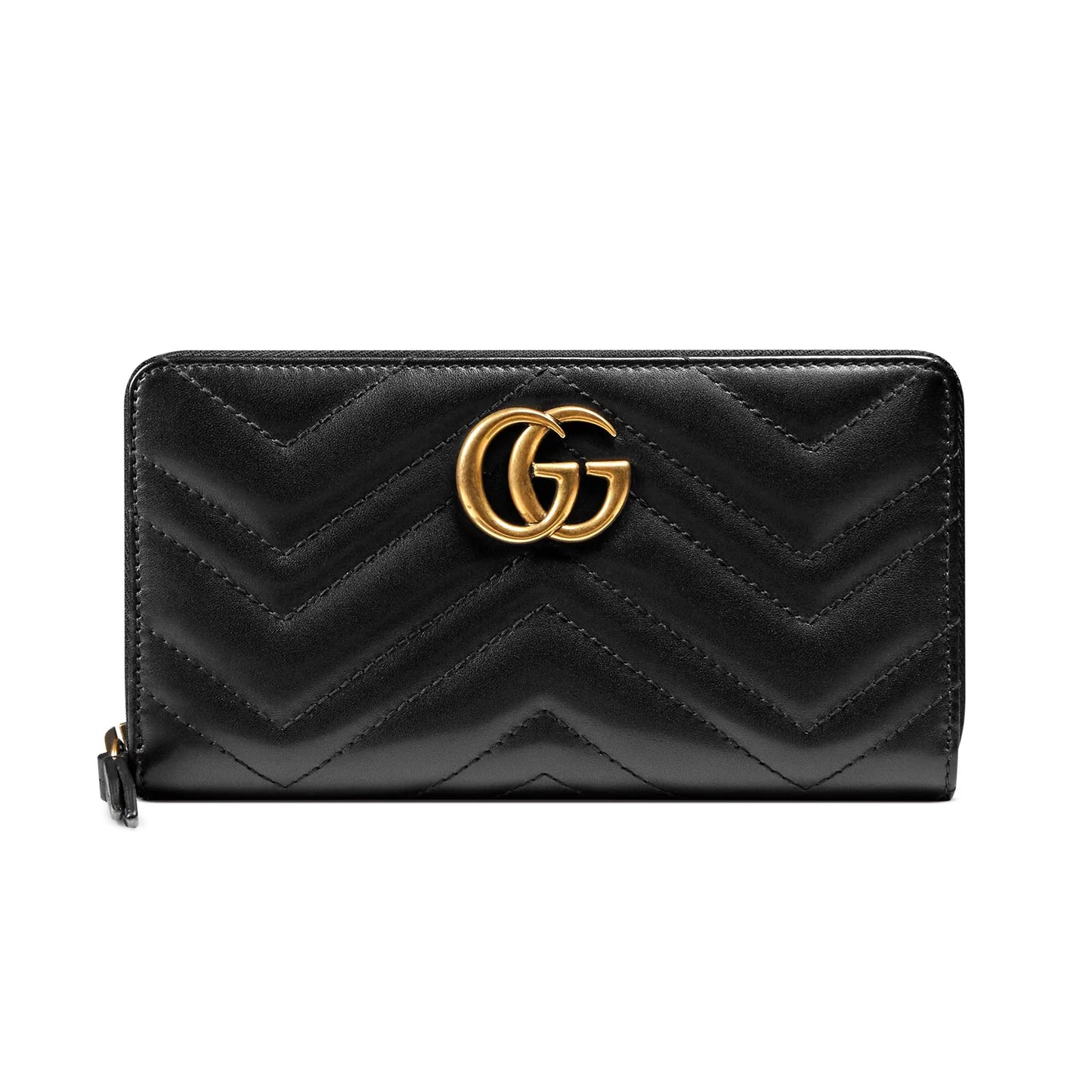 Gucci Gg Marmont Zip Around Wallet