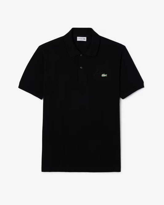 Lacoste Classic Fit Polo Shirt in Black