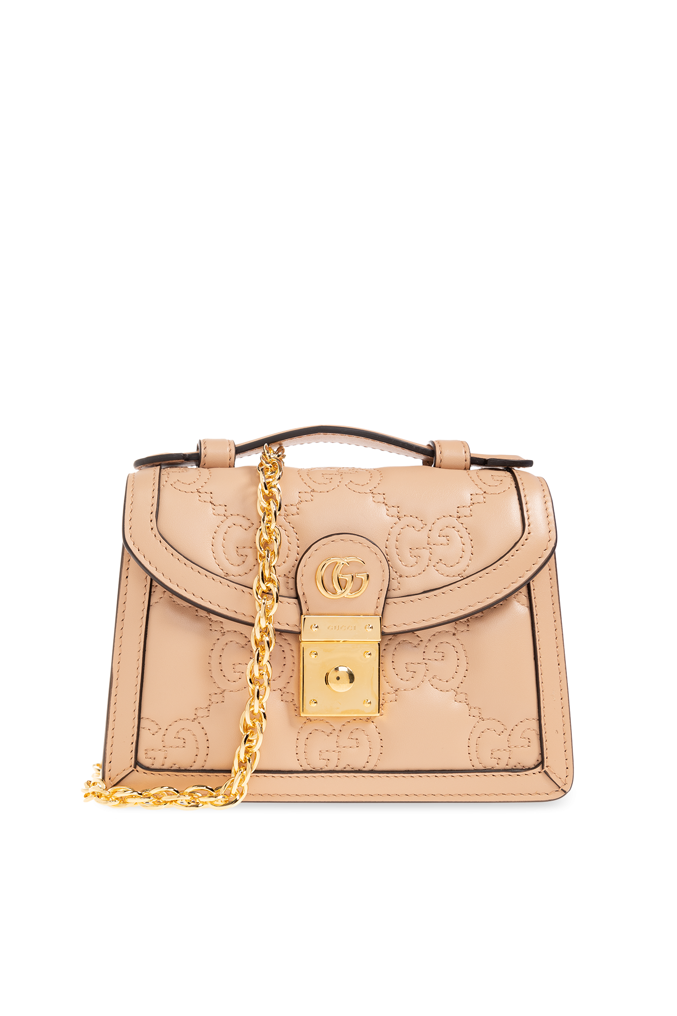 Gucci beige Quilted shoulder bag