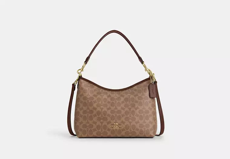 Coach Laurel Shoulder Bag In Signature Canvas
