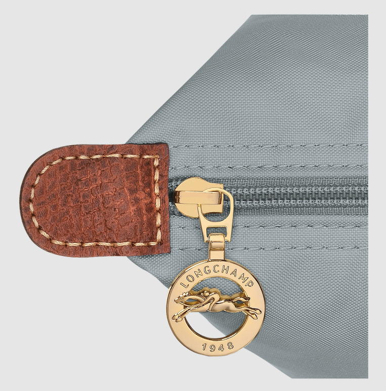 Long Champ Le Pliage Original Medium Tote bag Steel Color