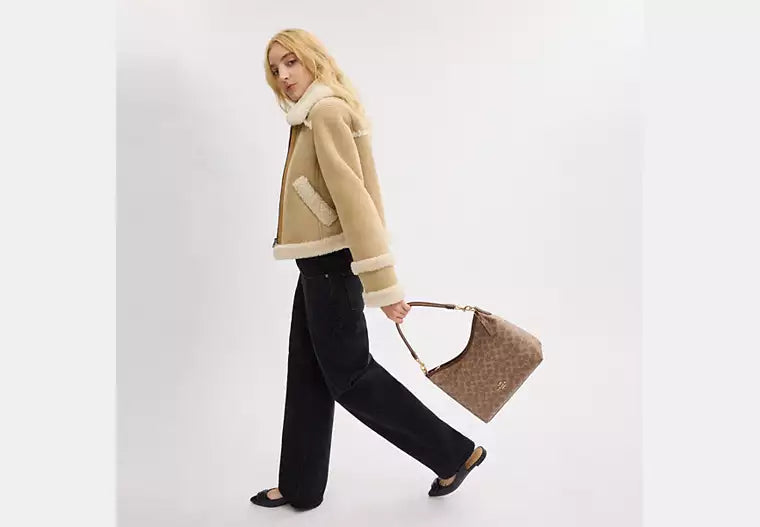 Coach Laurel Shoulder Bag In Signature Canvas
