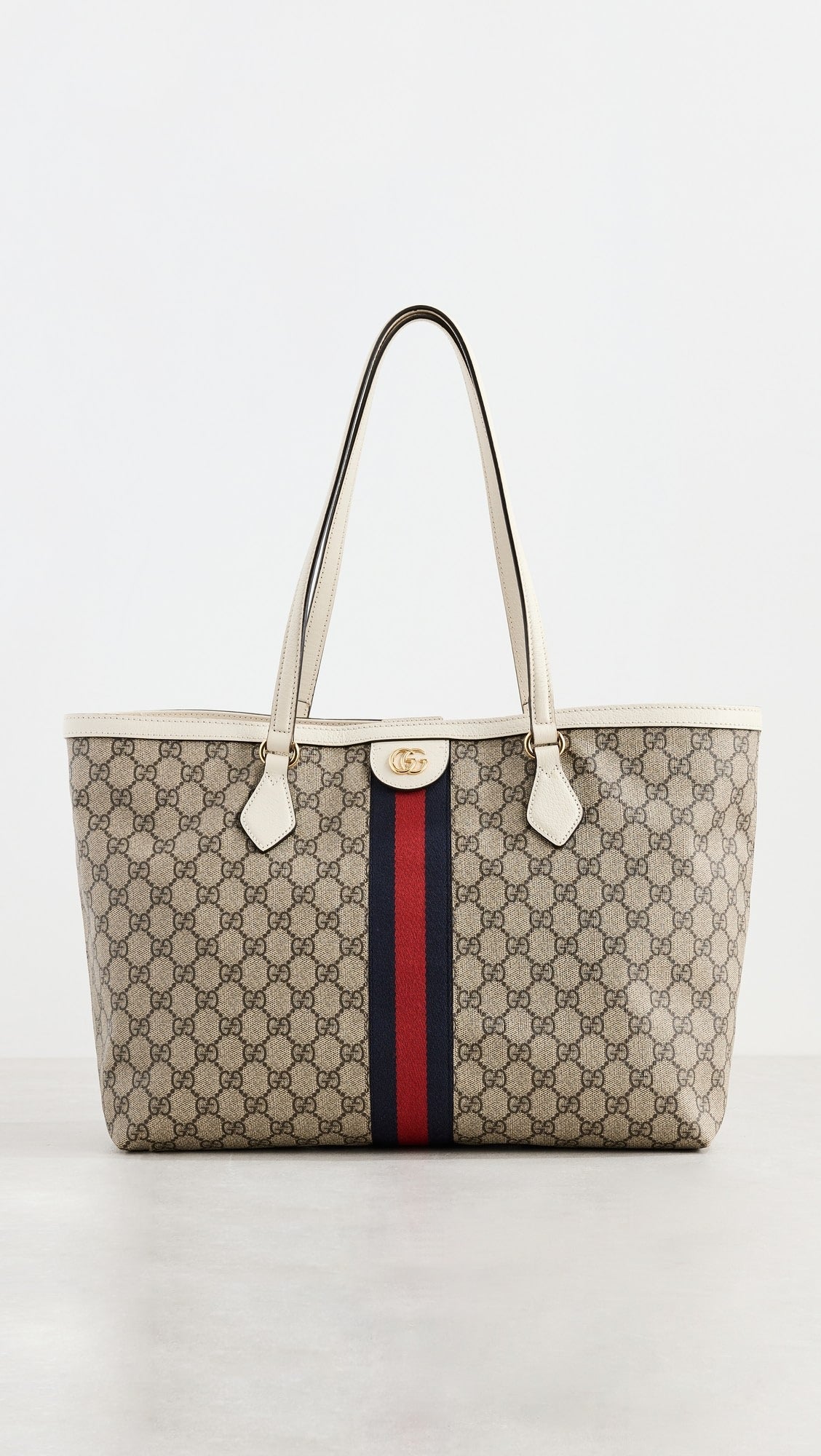 Gucci Ophidia Tote Bag, GG Supreme Canvas