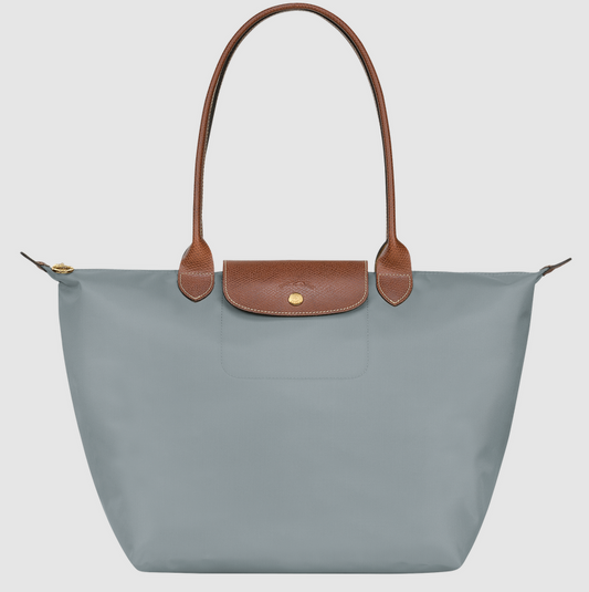 Long Champ Le Pliage Original Large Tote bag Steel Color