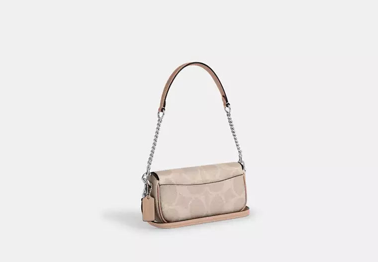 Coach Hailey Flap Bag In Signature Canvas