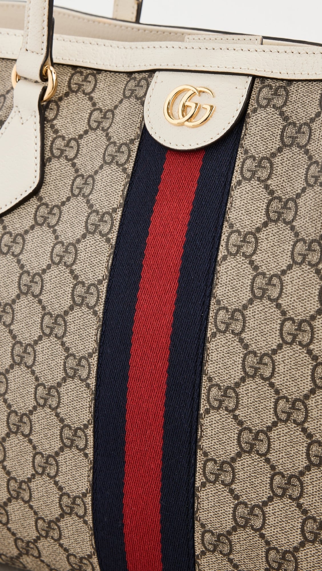 Gucci Ophidia Tote Bag, GG Supreme Canvas
